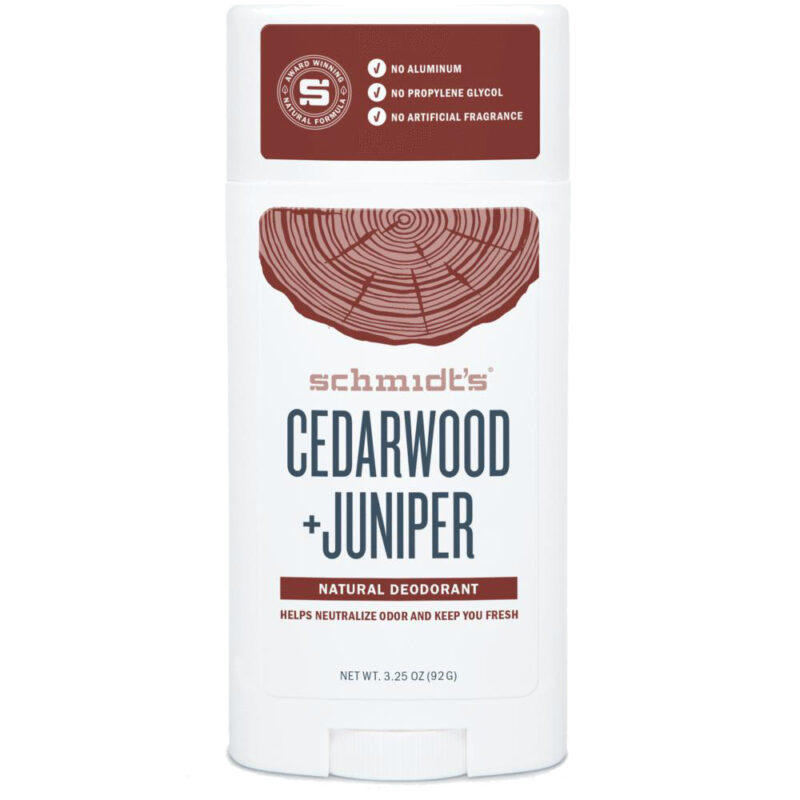 SCHMIDT’S Cedarwood Juniper Dezodorant | SoBio Beauty Boutique