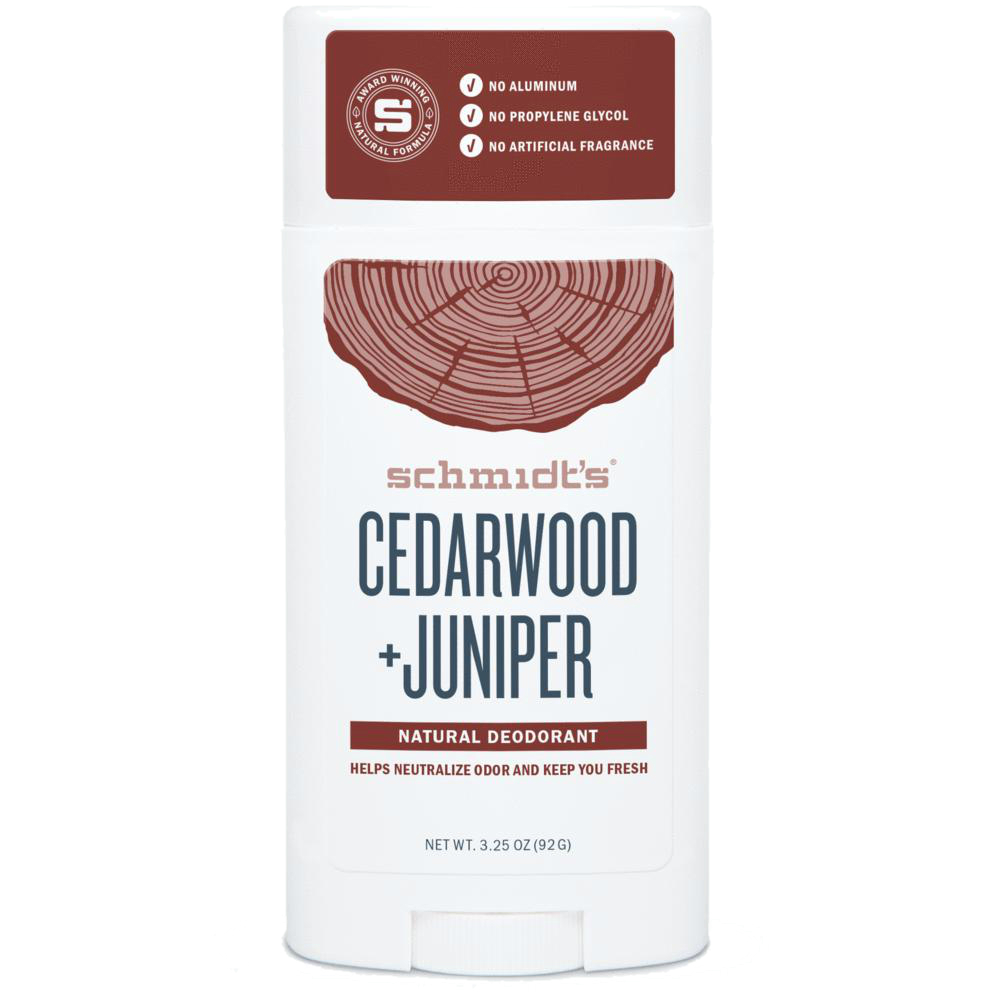 SCHMIDT’S Cedarwood Juniper Dezodorant | SoBio Beauty Boutique