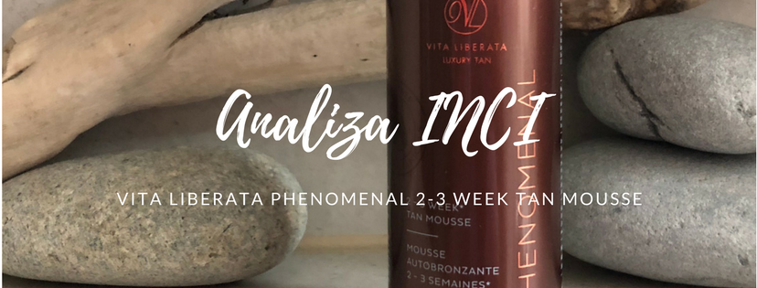 Analiza składu – Vita Liberata pHenomenal 2-3 Week Tan Mousse