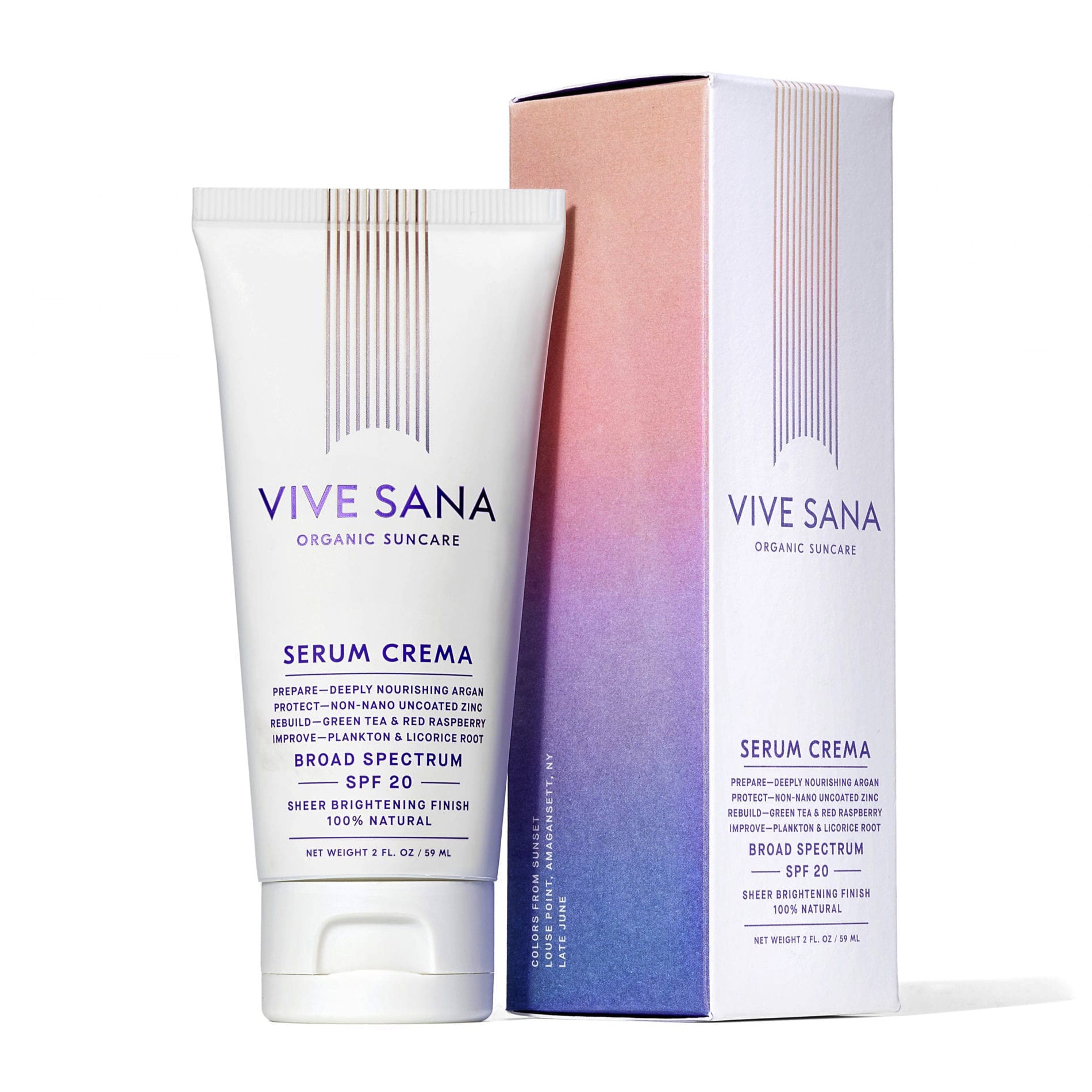 VIVE SANA Serum Crema SPF20 | SoBio Beauty Boutique | Cruelty-Free Concept Store |
