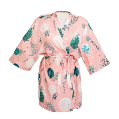 LULLALOVE Kimono Bambusowe Rose Garden | SoBio Beauty Boutique