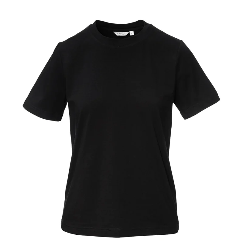 KAPSUA T-shirt z bawełny organicznej - czarny _ SoBio Beauty Boutique _ Cruelty Free Concept Store